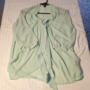 Three quarter sleeve blouse